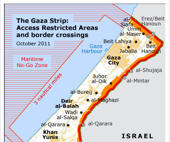 Israel realiza un bombardeo ‘a gran escala’ el norte de la Franja de Gaza